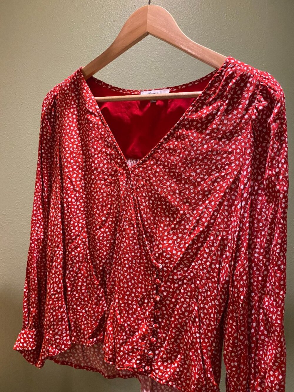 Madewell Floral Blouse